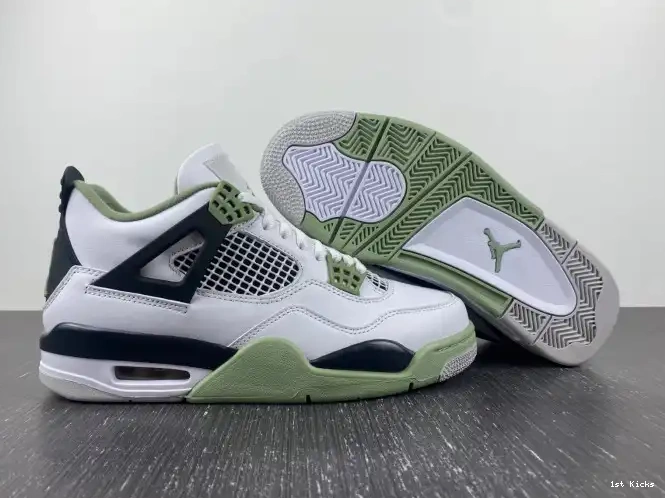 1st Kicks Seafoam 4 AQ9129-103 Air Jordan WMNS 0515